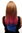 GF-W2204-T4043+T1643+27 Lady Qualiy Wig Cosplay long straight Blond Red Blue Mix