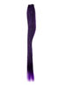 YZF-P1S18-1BTT3533 One Clip Clip-In extension strand highlight straight micro clip black purple mix