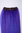 1 x Two Clip Clip-In extension strand highlight straight long violet blue mix