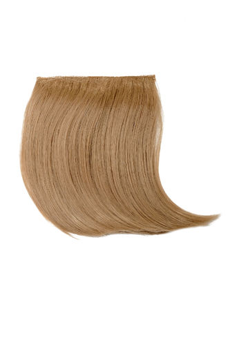 Clip-in Bangs Fringe HIGH QUALITY heat resistant synthetic fiber dark ash blond