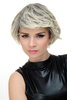 Lady Quality Wig very sexy short style dark brown with platinum blond highlights streaked
