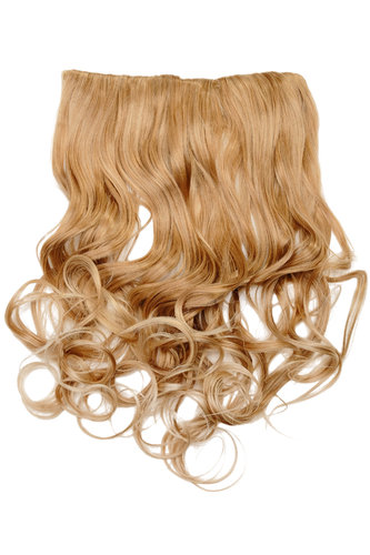Haarverlängerung 5 Clips lockig Blond Hellblonde Spitzen WH5008-180C-27T613