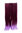 Halfwig 5 Micro Clip-In Extension long straight two extreme bright purple burgundy neon violet 23"