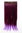 Halfwig 5 Micro Clip-In Extension long straight two extreme bright purple burgundy neon violet 23"
