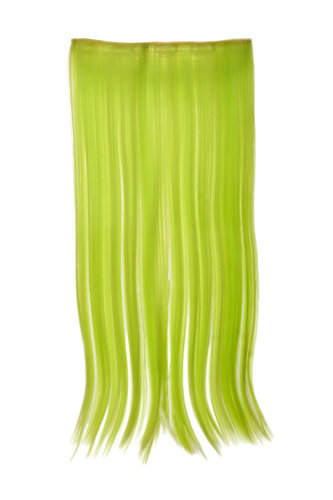 Halfwig 5 Micro Clip-In Extension long straight extreme bright colours neon green 23"
