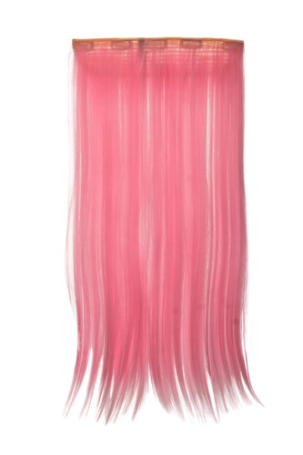 Halfwig 5 Micro Clip-In Extension long straight extreme bright colours light pink 23"