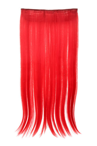 Halfwig 5 Micro Clip-In Extension long straight extreme bright neon colours red 23"