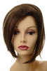 L056-12 Clip-In Hairpiece Toupée Top Hair replacement long parting light gold brown 3 Clips