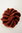 Dutt Haarknoten geflochten große Locken Rot Kupferrot N794-350