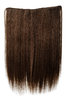 Haarteil Haarverlängerung 5 Clips glatt Braun Goldbraun L30173-12