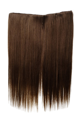 Haarteil Haarverlängerung 5 Clips glatt Braun-Blond-Mix L30173-12/26
