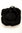 Haarteil Dutt schwarz spiralfömig 14 cm 90047L-1B