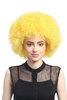 XR-002-PC2B XXL Afro curly Party Wig Halloween massive volume yellow