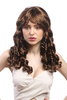Lady Party Wig Halloween Gothic Lolita long baroque colonial romantic corkscrew curls coils brown