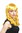 Lady Party Wig Halloween Gothic Lolita long baroque colonial romantic corkscrew curls coils yellow