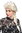 Baroque Lady Party Wig Halloween Fancy Dress platinum bright blond long braided ponytail Princess