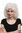 90828-ZA62 Angelic Lady Party Wig Fancy Dress Christmas white densely curled volume Angel 14"
