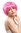 90862-ZAC5B-ZA28 Lady Party Wig Halloween short wild voluminous style two pink hues mixed
