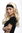 Lady Party Wig Halloween Fancy Dress black headband light blond long 80s Aerobic Dancer Sporty Vamp