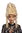 90867-ZA88 Lady Party Wig Halloween historic Cosplay Baroque Beehive blond curly Marie Antoinette