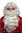 Super Deluxe Santa Claus Wig and Beard white grey and blond massive volume God Prophet Holy Man