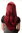 GFW500-39 Lady Qualiy Wig very long straight bangs fringe burgundy red