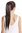Srosy-10 Hairpiece PONYTAIL with comb and snapwrap long straight gold brown 21"