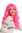 91249-PC5 Wig Ladies Women Halloween Carnival very long curly curls voluminous pink parting