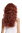 91240-ZA340A/ZA24A Wig Lady Women Halloween Cosplay Red Brown Mix long wavy braided Alice band