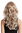 Lady Quality Wig long wavy teased voluminous 80s style Diva Star blond mix platinum highlights tips