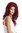 WL-3010-39 Lady Quality Wig long wavy teased voluminous 80s style Diva Star burgundy red