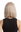 Lady Quality Wig short shoulder length Bob straight middle-parting blond slivery gray grey mix