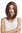 Lady Quality Wig short shoulder length Bob straight middle parting dark medium rust brown mixed