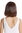 YZF-4375-4/30 Lady Quality Wig short shoulder length Bob Longbob straight bangs chestnut brown mix