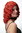 Quality Lady Wig Classic Hollywood Diva Femme Fatale water wave wavy long voluminous fiery red