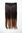 Halfwig 5 Micro Clip-In Extension long straight two colours mix dark brown & gold brown 23"
