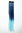 1 x Two Clip Clip-In extension strand highlight straight long aquamarine neon blue ombre mix