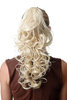 Ponytail extension long curled  bright blond 18"  C-128-88