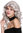 Wig 80s Soap Diva Voluminous long teased Grey WL-3010-51