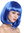 Lady Wig Disco bob longbob shoulder length bangs blue 0073-3-PC3