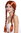 Lady Party Wig Fancy Dress red long braided pigtails queues girly Lolita Schoolgirl  90958-ZA131