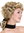 Man Gents Lady Party Wig Baroque noble aristocrat lord curls long ponytail blond 91019-ZA89