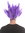 Lady Gents Man Party Wig Fancy Dress Demo Devil Flower Fairy Storm purple teased high 91062-P08