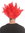 Perücke Hochtoupiert Feuer Teufel Blume Rot 91062-PC13