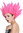 Lady Gents Man Party Wig Fancy Dress Demo Flower Fairy Pixie pink teased high 91062-PC5