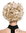 Lady Party Wig short curled retro 80s older lady style blond highlights tips 91097-ZA89TZA88