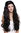 Lady Party Wig fairytale romantic style braided strands hair circlet long Hippie black 91323-ZA103