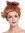 Lady Party Wig Red Rose victorian Saloon Girl Dancer CXH-005-P130
