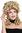 Lady Wig historic Cosplay Baroque Victorian blond noble court spiral curls ringlets DH1009-ZA89
