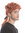 Wig baroque Lord Judge Poet Noble red curls ponytail  DH1126-P130